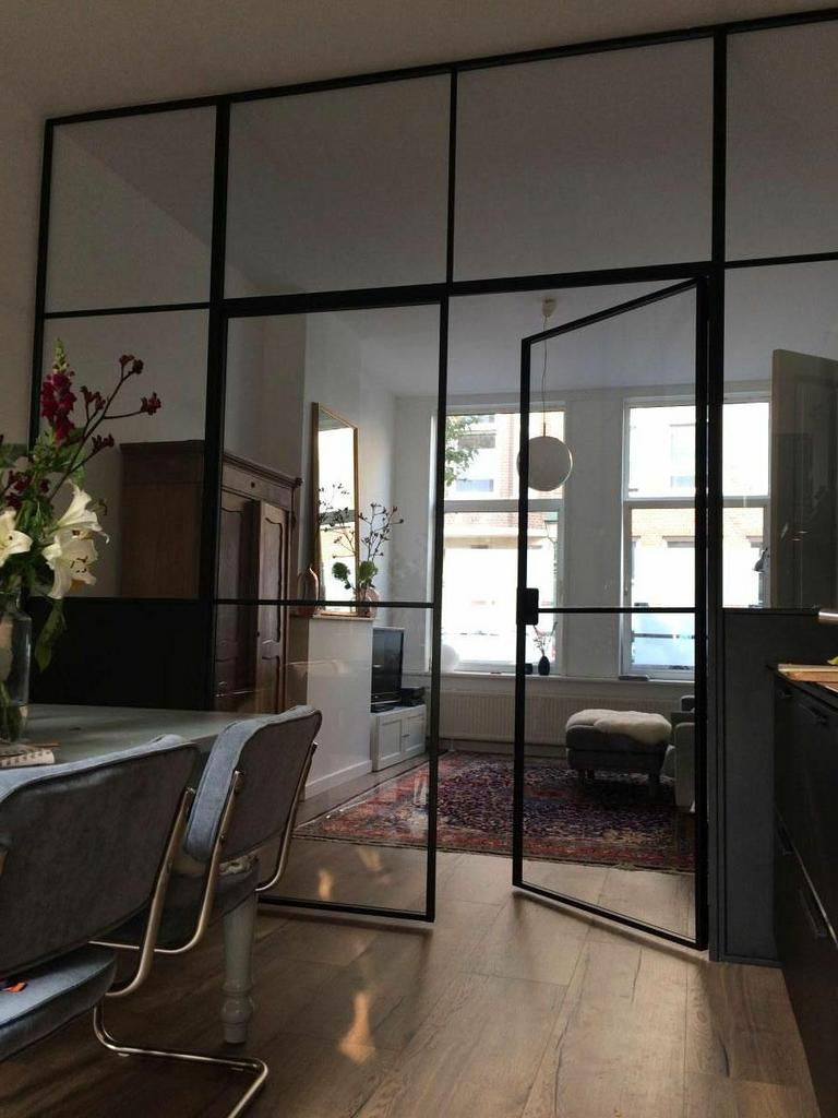 Stalen deuren op maat + strak afgewerkt (SteelFrame), Verzenden, Binnendeur, Nieuw, Glas