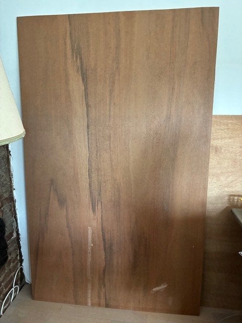 Meranti houten platen, Doe-het-zelf en Verbouw, Ophalen, Minder dan 25 mm, Zo goed als nieuw, Plank