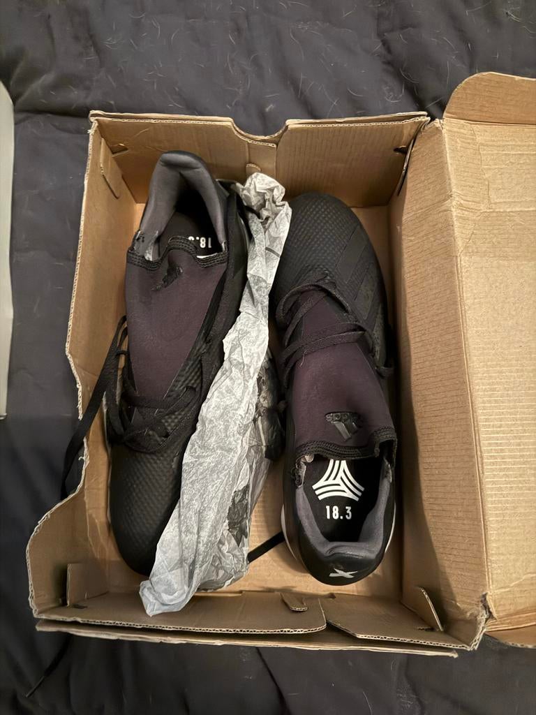 Adidas X Tango 18.3 TF Heren Sneakers Maat 44 Nieuw, Verzenden, Nieuw, Zwart, Sneakers of Gympen