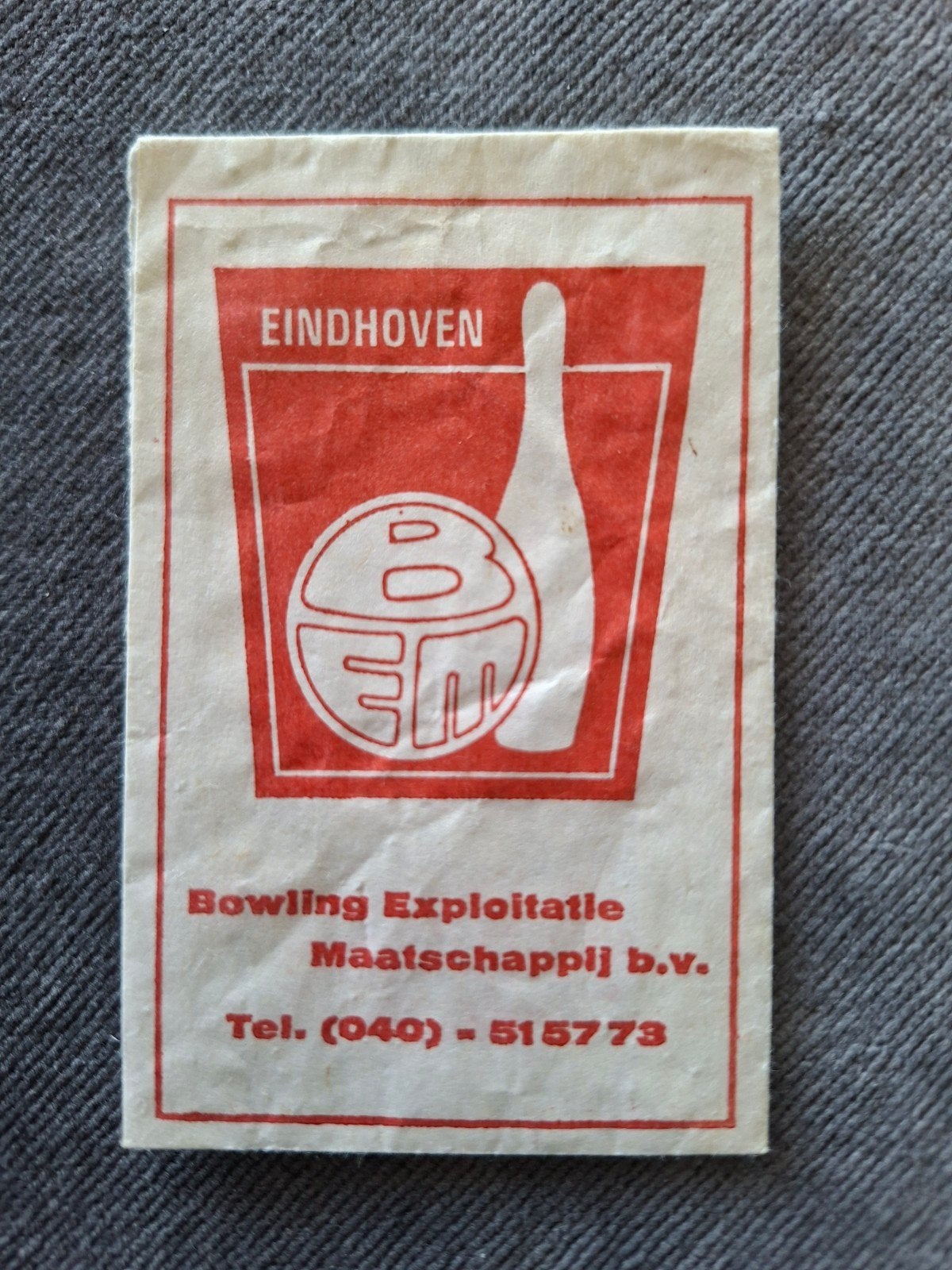 Eindhoven, Bowling exploitatie maatschappij b.v., Verzenden, Nederland