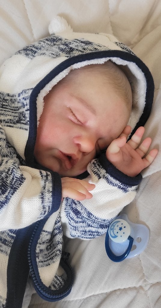 Prachtige reborn baby 52cm, Ophalen of Verzenden, Nieuw, Babypop, Levensecht of Reborn