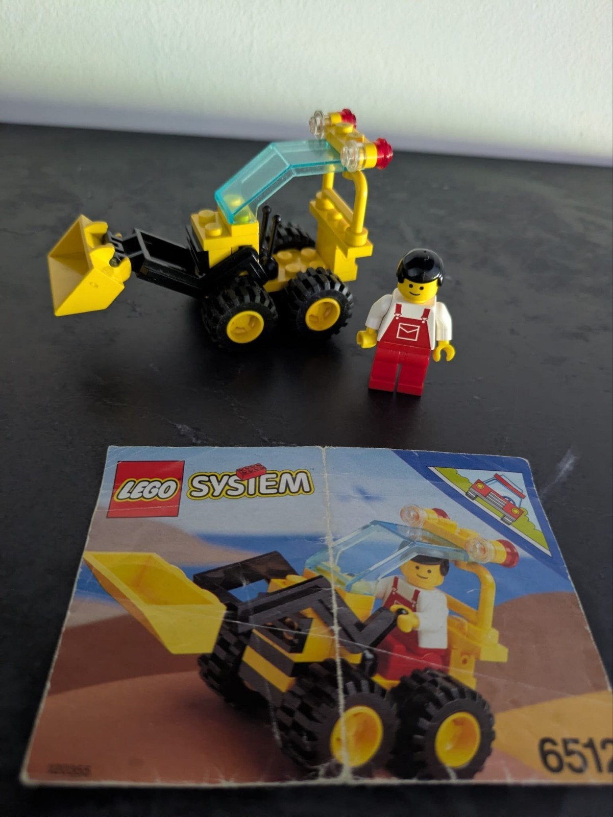 Lego System 6512 - Complete set met instructies, Compleet, Gebruikt, Overige thema's, Lego