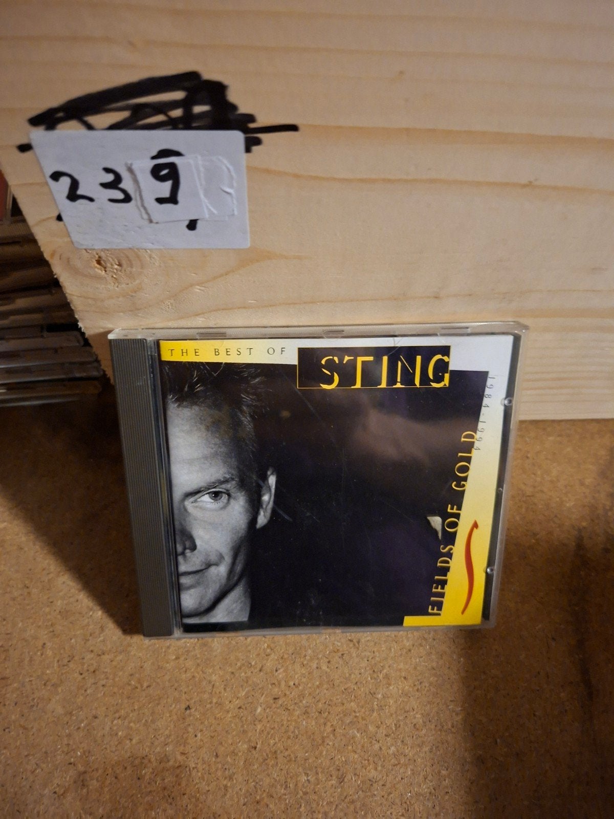 Sting - Fields of Gold: The Best of Sting 1984-1994 CD, Ophalen of Verzenden, Gebruikt, Pop, Verzamelalbum