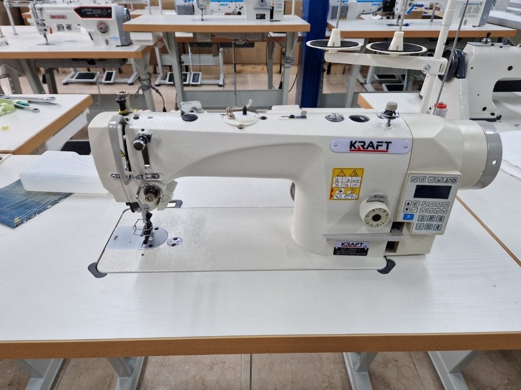 KRAFFT 206 - 3 VOUDIG TRANSPORT LEERMACHINE NIEUW 3, Nieuw, Naaimachine, Industrieel, Ophalen