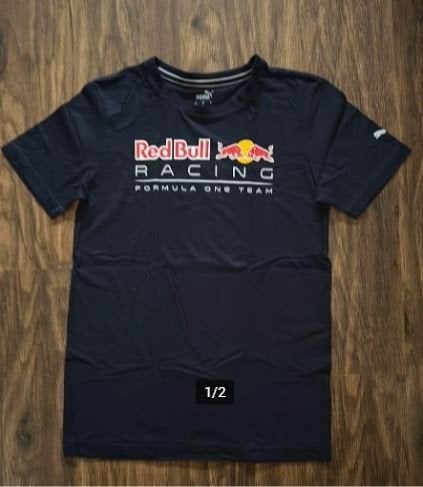 Red Bull shirt maat S Puma, Jongen of Meisje, Puma, Ophalen of Verzenden, Zo goed als nieuw