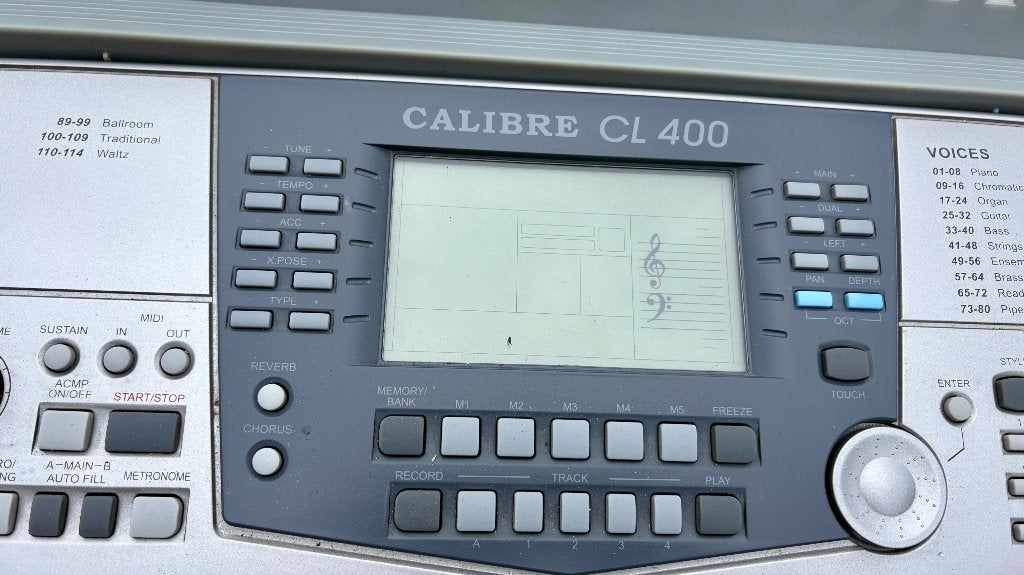 Keyboard  Calibre, Gebruikt, Overige aantallen, Met standaard, Ophalen