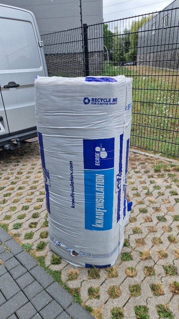 knauf isolatie, Ophalen, 4 tot 8 cm, Dakisolatie, Nieuw