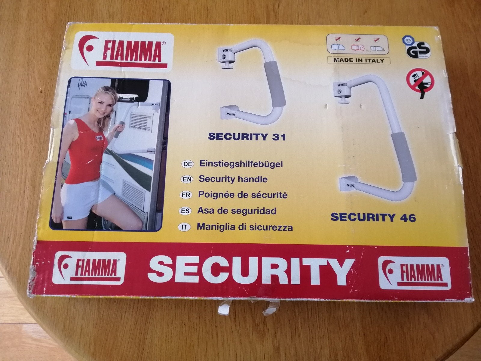 fiamma security 46 instapbeugel Nieuw, Caravans en Kamperen, Ophalen of Verzenden, Nieuw