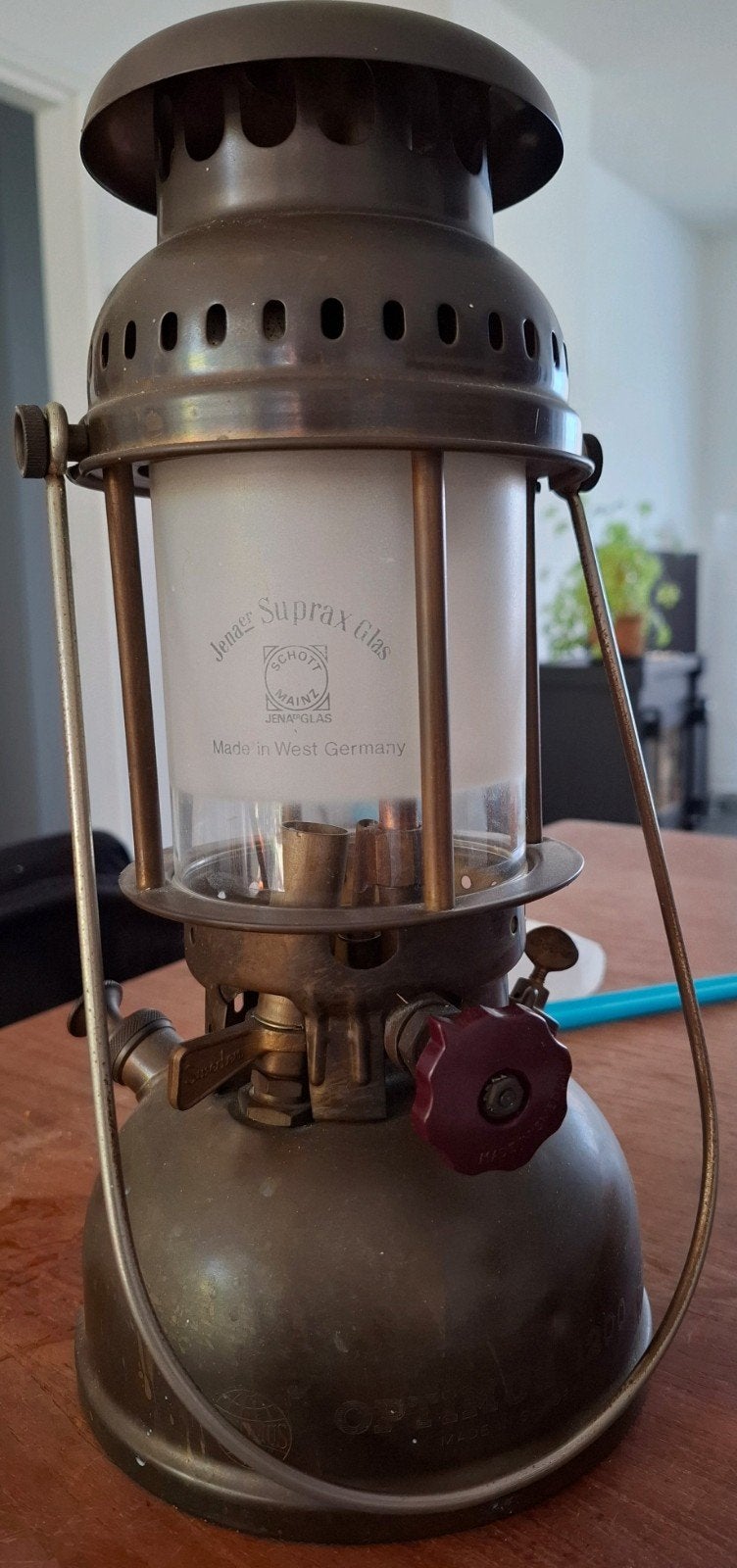 optimus 1200 lamp., Antiek en Kunst, Ophalen of Verzenden