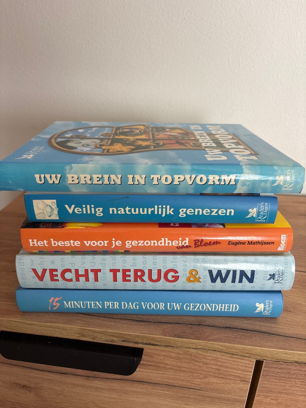 Gezondheidsboeken Reader's Digest - 5 stuks, Boeken, Ophalen of Verzenden, Gelezen, Gezondheid en Conditie