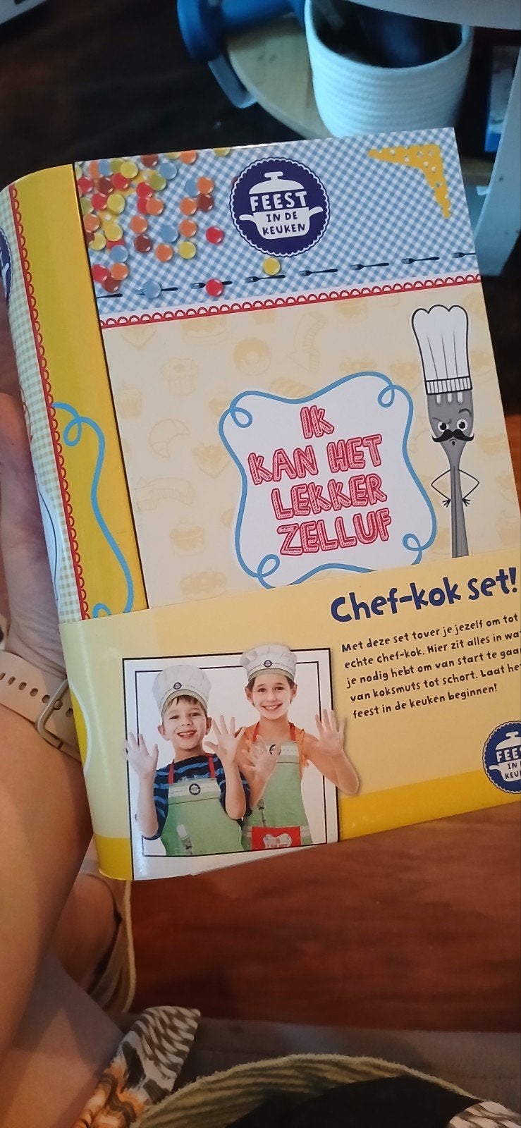 Nieuwe Kinder Keukenset - Feest in de Keuken Chef-kok Set, Ophalen of Verzenden, Nieuw, Ontdekken