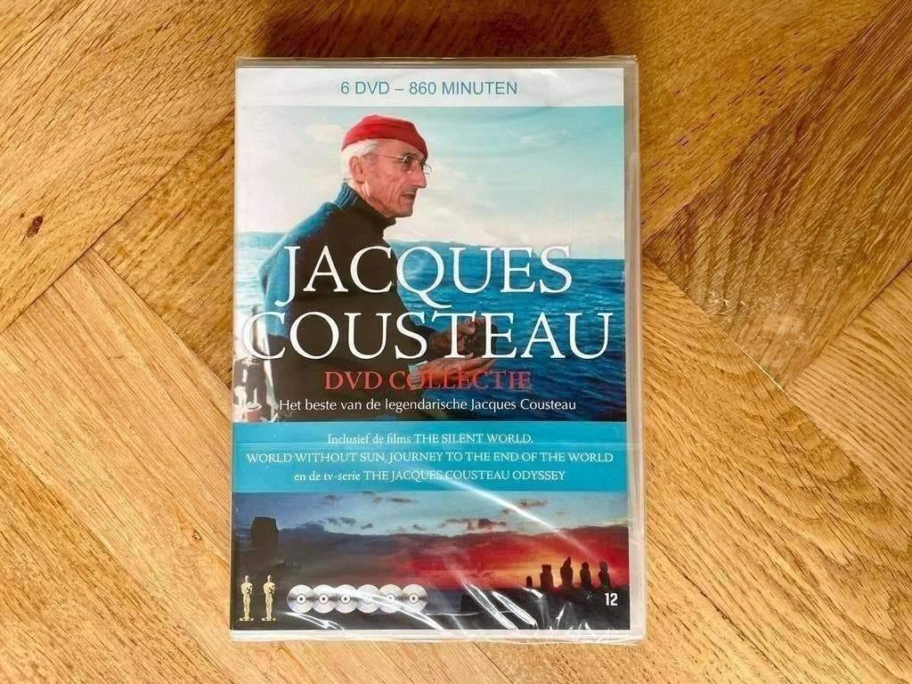 NIEUW: Jacques Cousteau - 6 DVD Collectie (krasvrij, met NL), Engels, Nederlands, Natuur, Ophalen of Verzenden