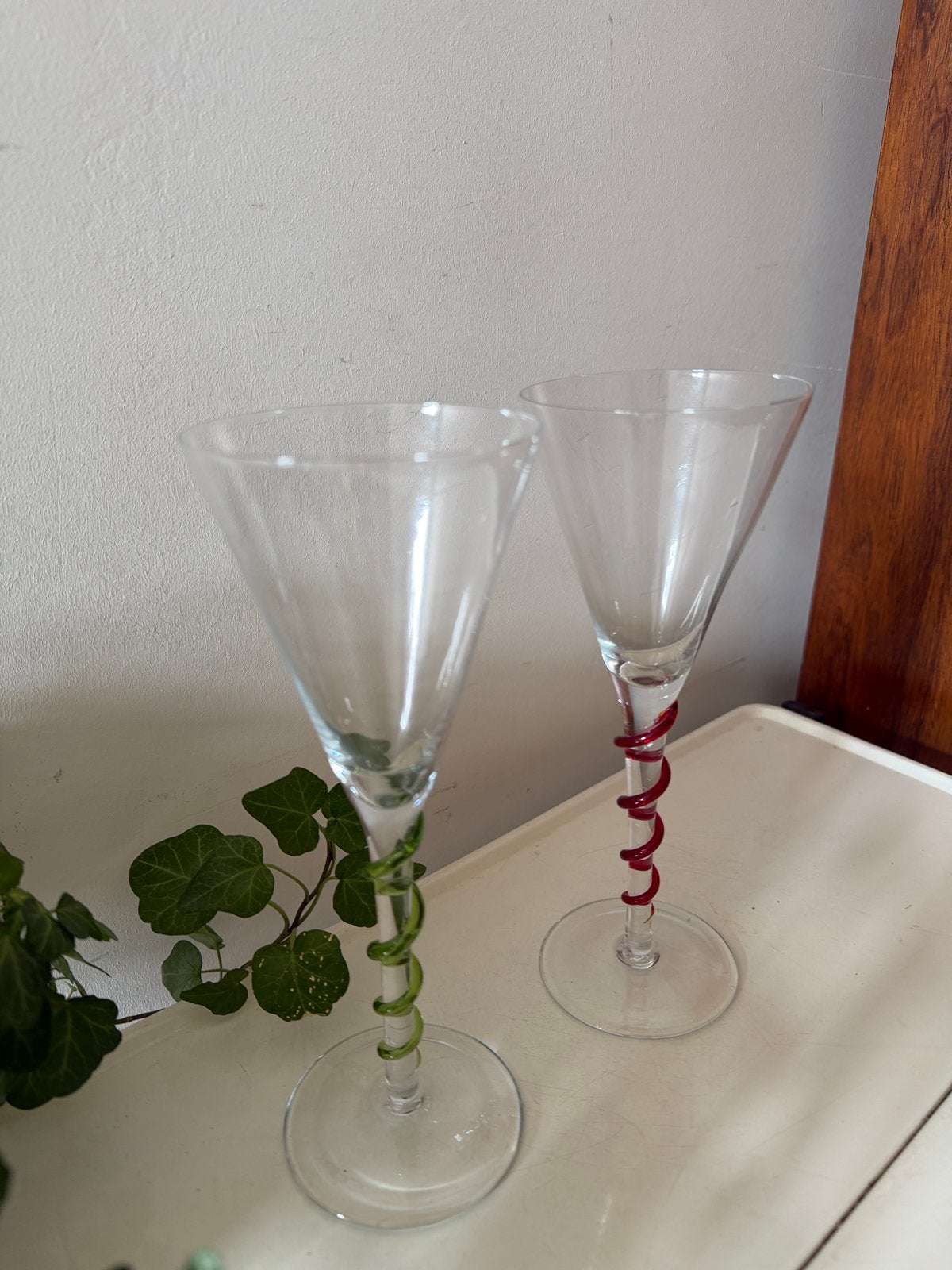 Set van 2 champagne flutes, Antiek en Kunst, Ophalen of Verzenden