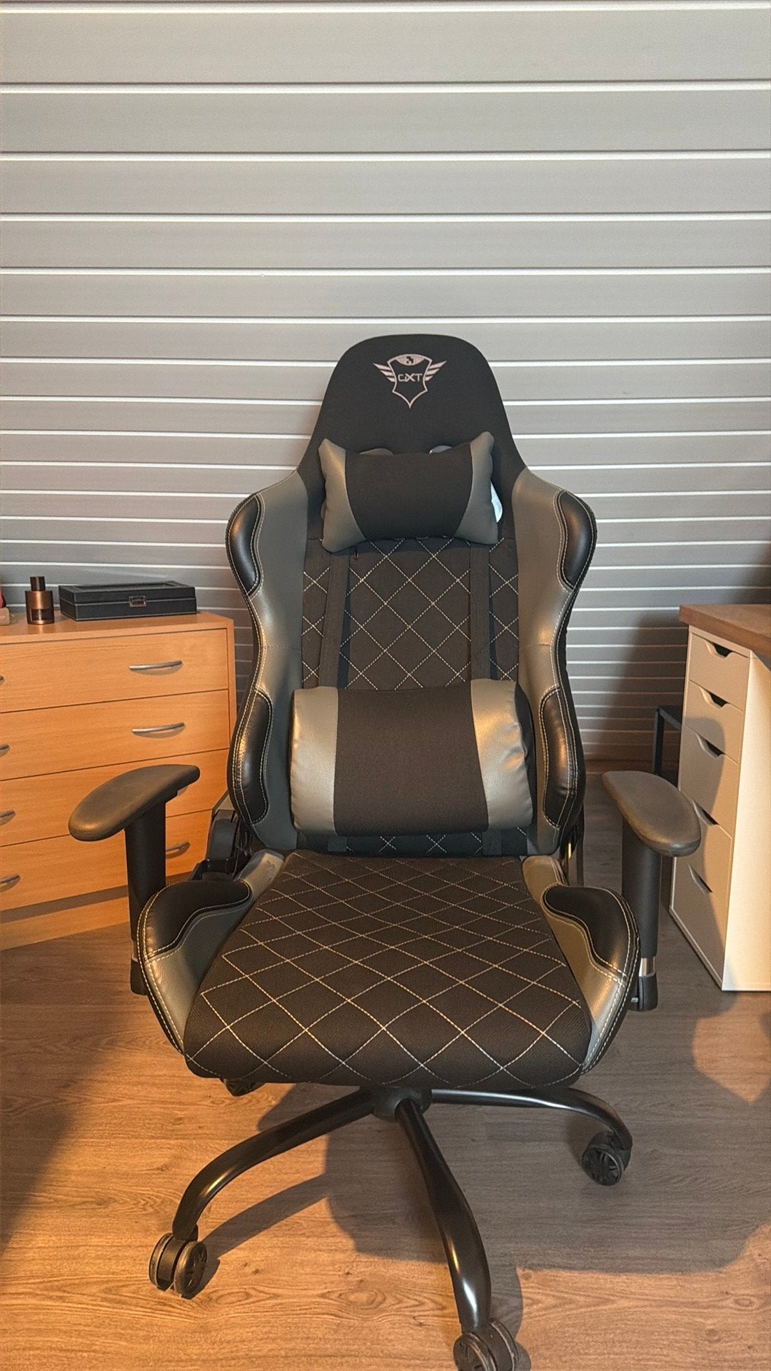 Gaming stoel, Huis en Inrichting, Bureaustoelen, Ophalen of Verzenden, Zo goed als nieuw, Zwart