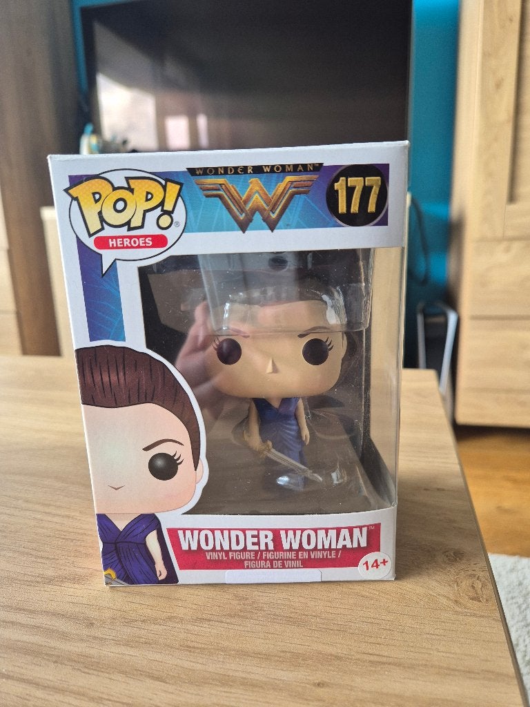 Funko Pop! 177 Wonder Woman, Ophalen of Verzenden, Zo goed als nieuw