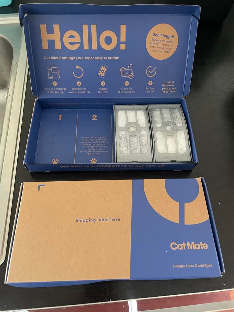 Cat Mate filter 3 traps., Ophalen, Nieuw