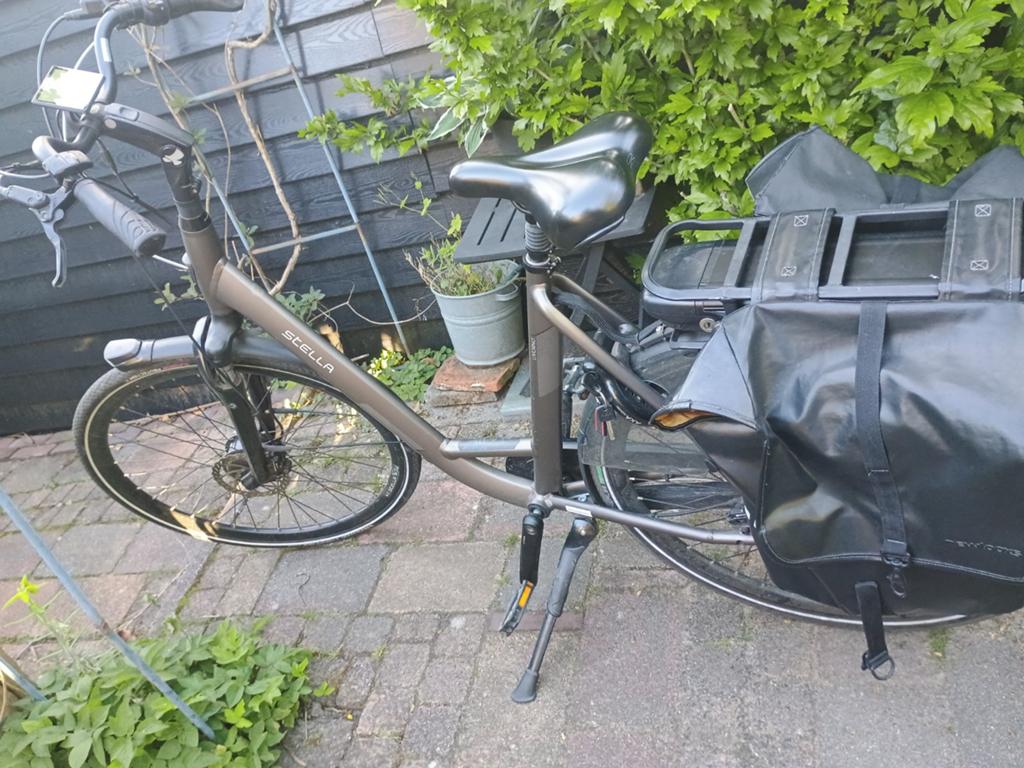 Stella livorno elektrische fiets, Zo goed als nieuw, 50 km per accu of meer, 55 tot 59 cm, Ophalen