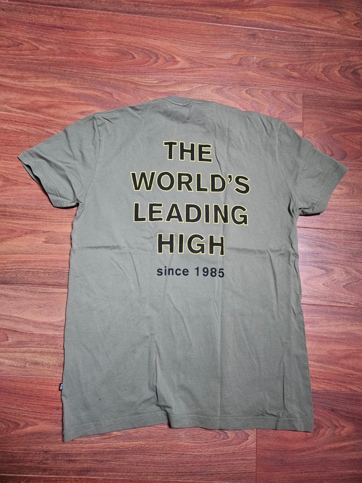 Patta Coffeeshop Greenhouse T-shirt - Groen - Maat M, Maat 56/58 (XL), Ophalen of Verzenden, Zo goed als nieuw, Patta