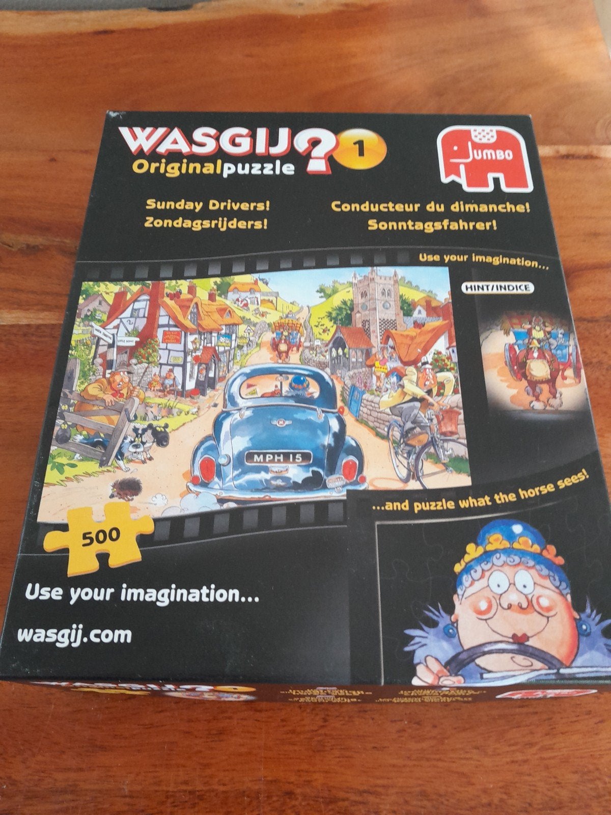 wasgij puzzle, Ophalen, 500 t/m 1500 stukjes, Gebruikt