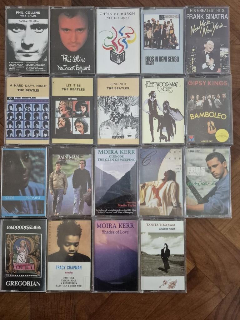 Cassettebandjes, Ophalen, Overige merken