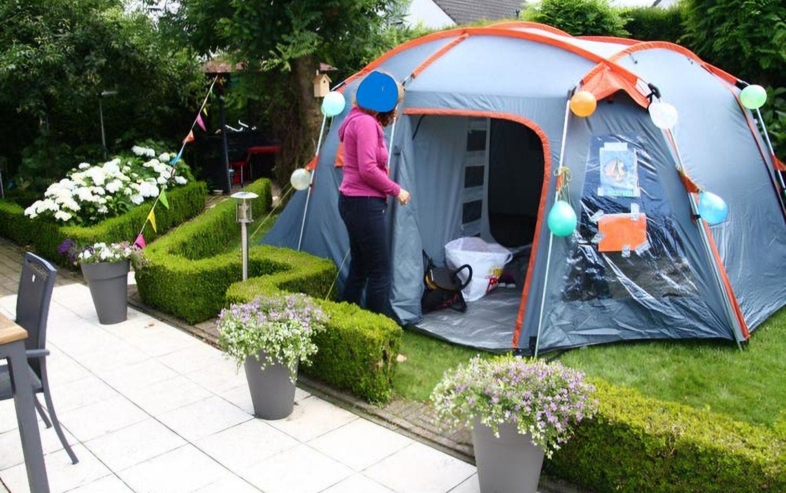 Royale gezinstent 4-6 personen, Caravans en Kamperen, Ophalen
