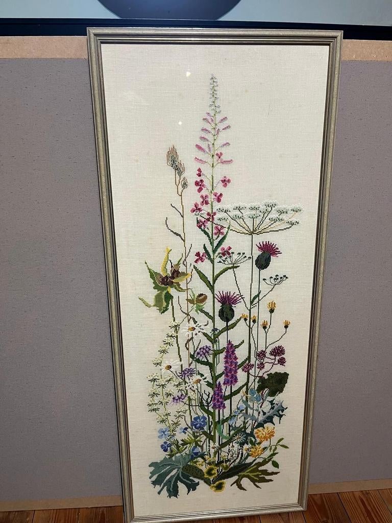 Borduur schilderij met veldboeket, Ophalen, Overige typen