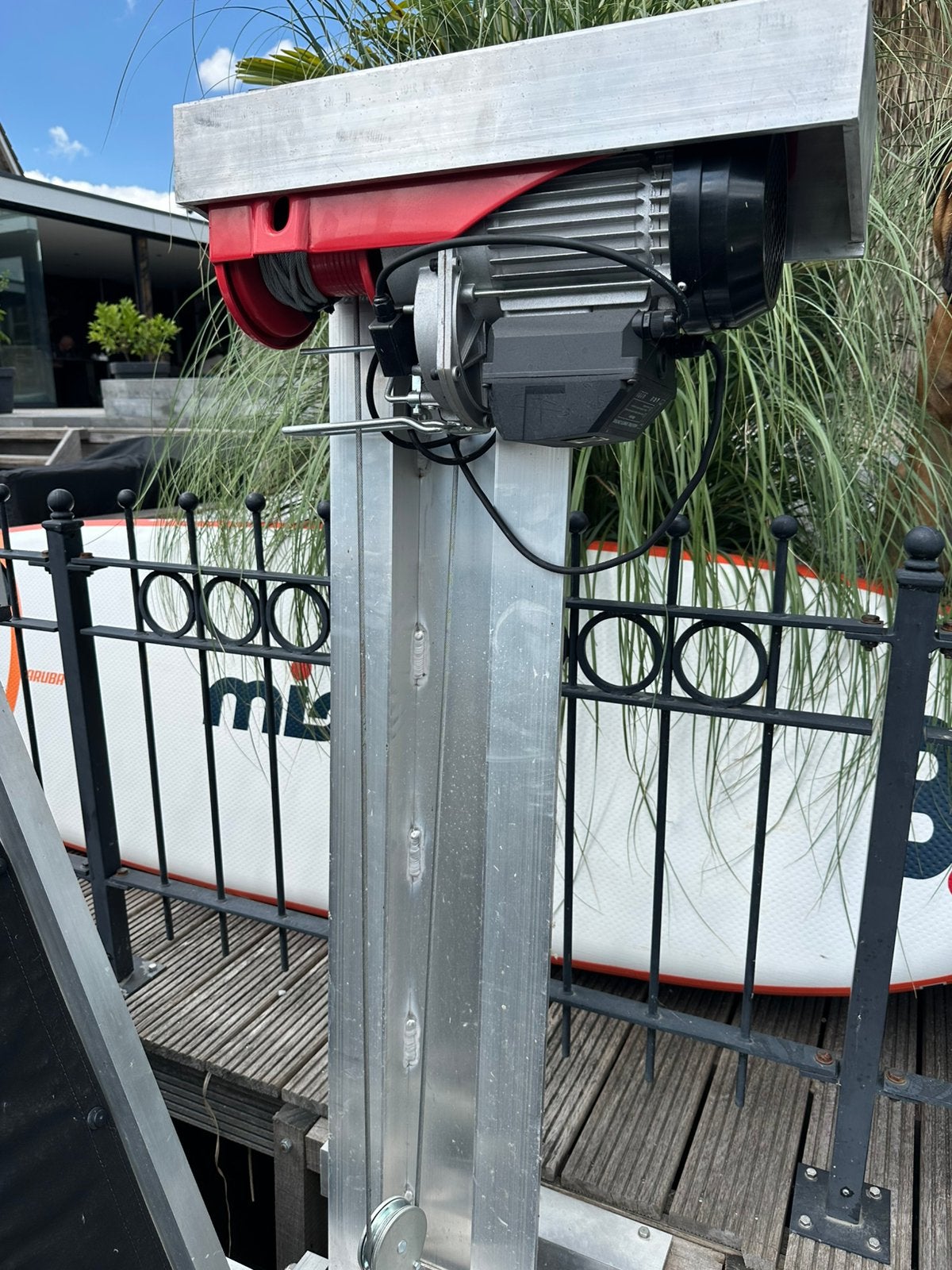 Bootlift tot 900KG, Ophalen, Zo goed als nieuw