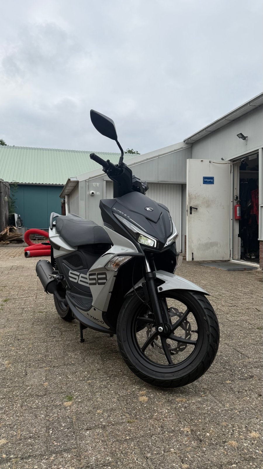 KYMCO Super 8 - Zo goed als nieuw, slechts 1351 KM!, Ophalen, Maximaal 45 km/u, Zo goed als nieuw, Benzine