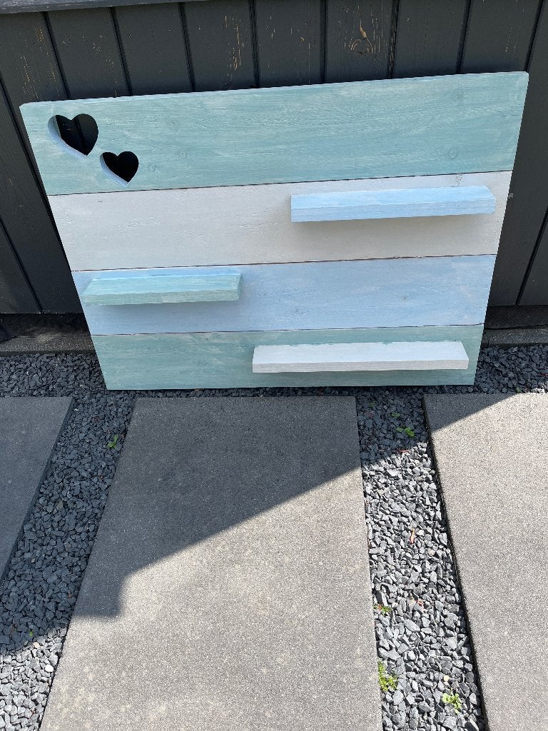Wandbord, Ophalen, Zo goed als nieuw