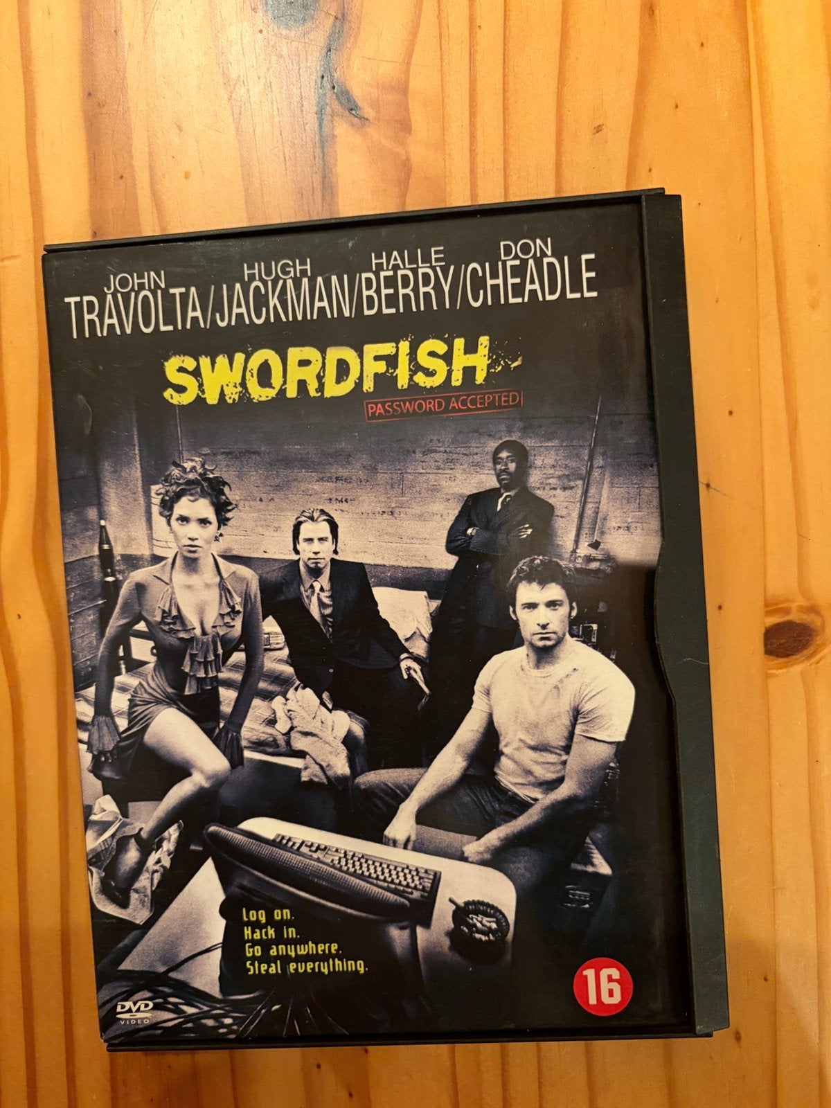 Swordfish John Travolta, Vanaf 16 jaar, Ophalen of Verzenden, Zo goed als nieuw, 1980 tot 2000