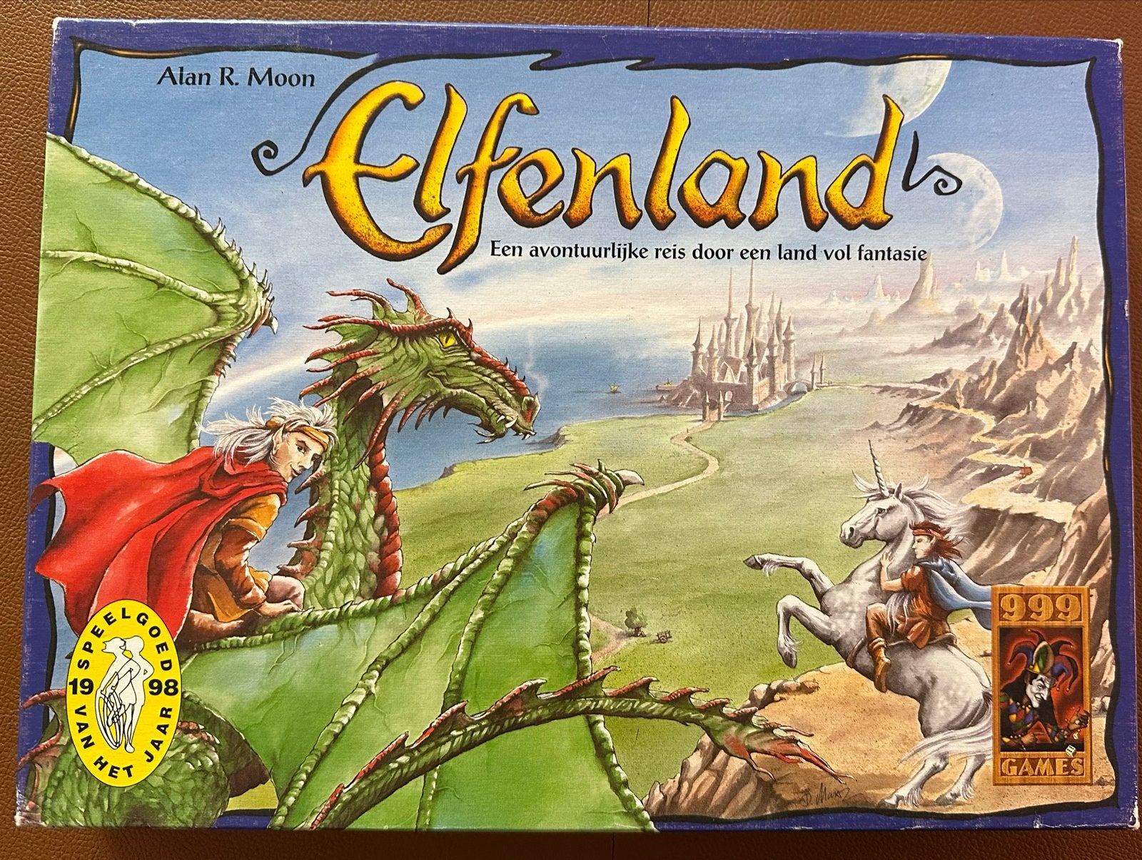 Elfenland bordspel - Een avontuurlijke reis vol fantasie, Drie of vier spelers, Ophalen of Verzenden, Gebruikt