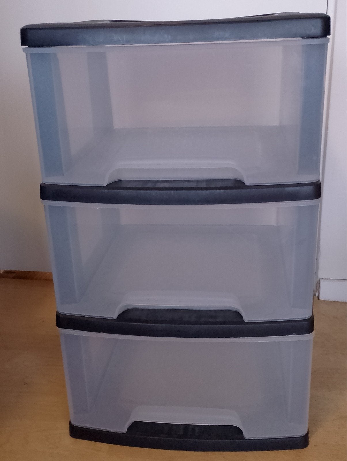 Kunststof Ladekast met 3 ruime lades zgan!, Ophalen of Verzenden, Zo goed als nieuw, 3 of 4 laden, Minder dan 100 cm