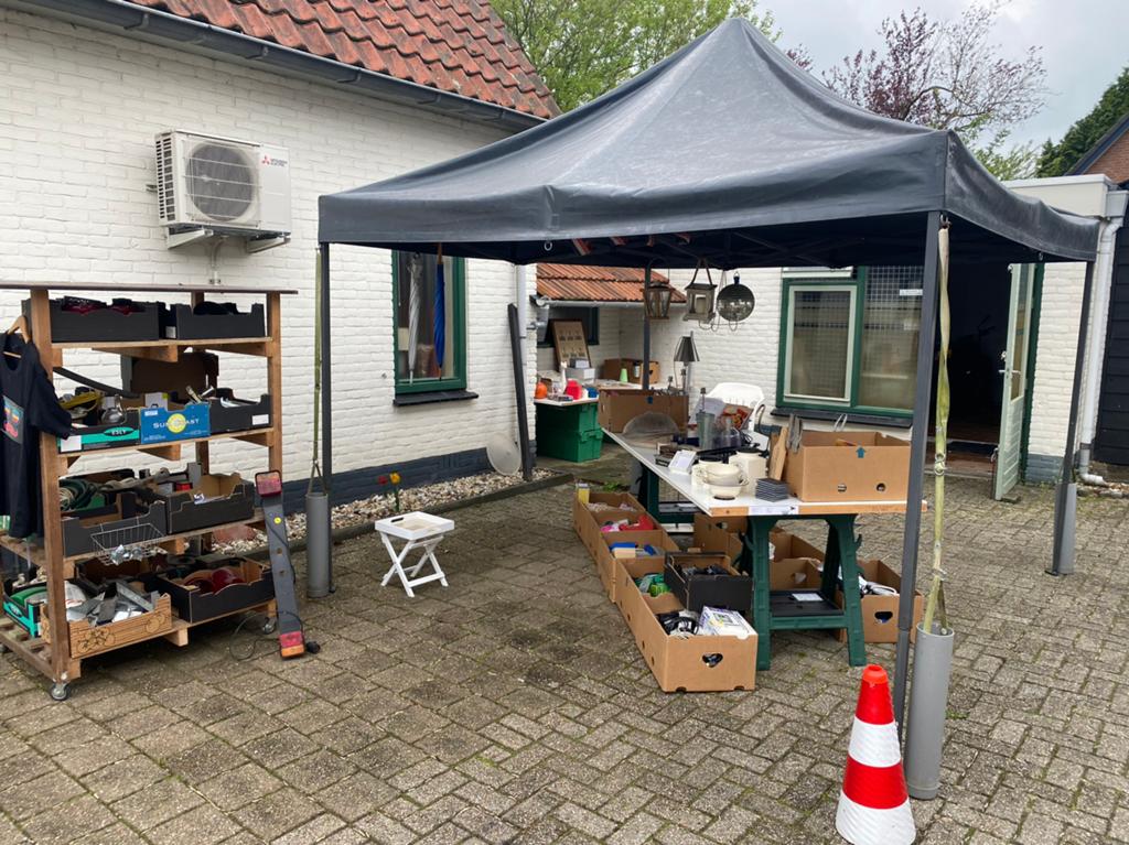 Grote partij rommelmarkt spullen ( heel divers ), Ophalen, Gebruikt