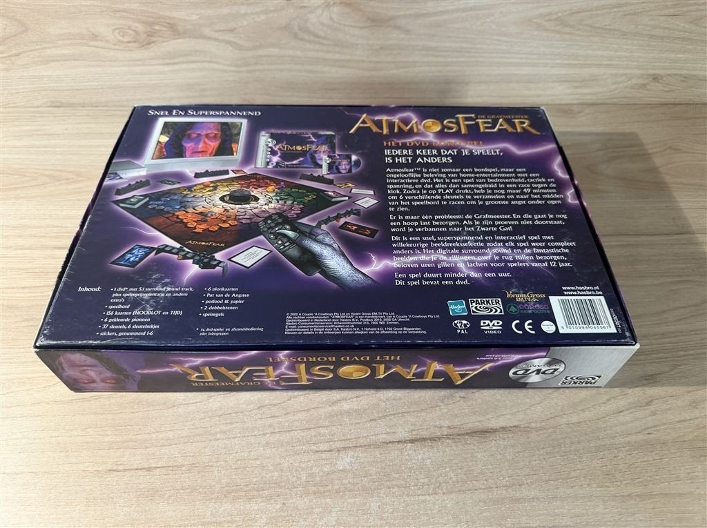 Atmosfear DVD - s6145, Hobby en Vrije tijd, Gezelschapsspellen | Bordspellen, Verzenden, Zo goed als nieuw