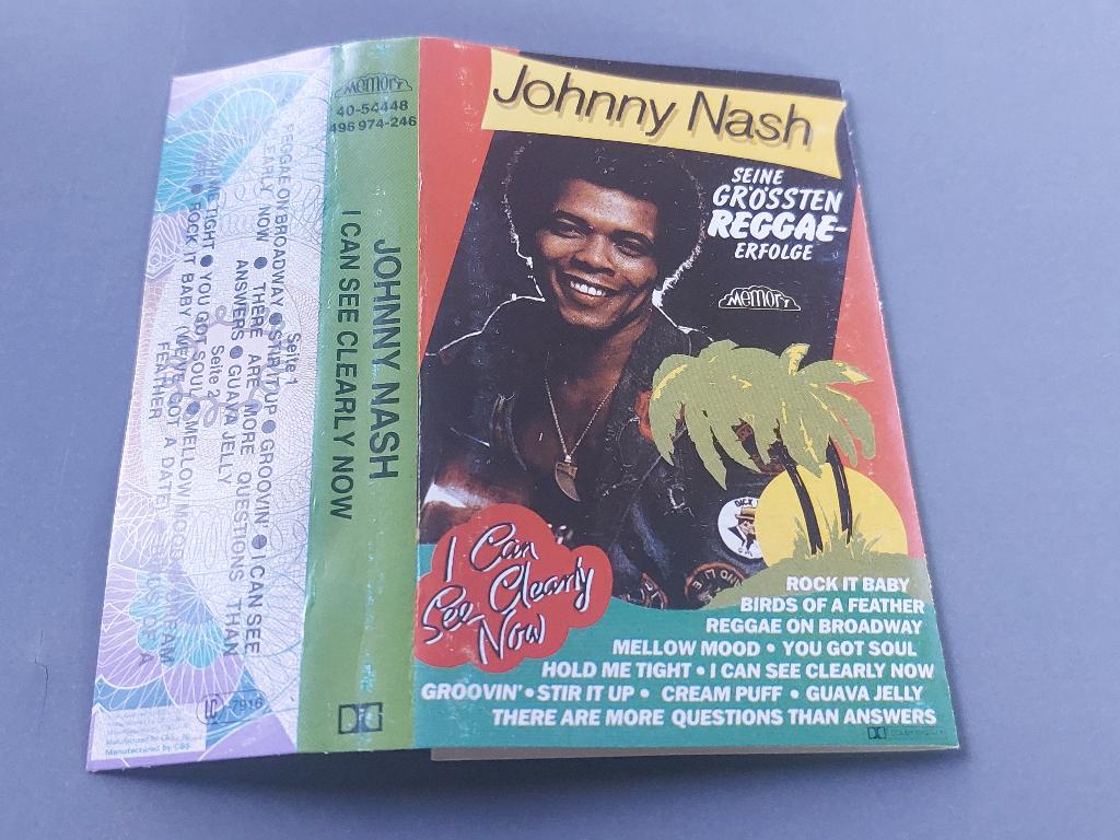 JOHNNY NASH - I CAN SEE CLEARLY NOW (MC), Cd's en Dvd's, Cassettebandjes, 1 bandje, Ophalen of Verzenden, Zo goed als nieuw, Origineel