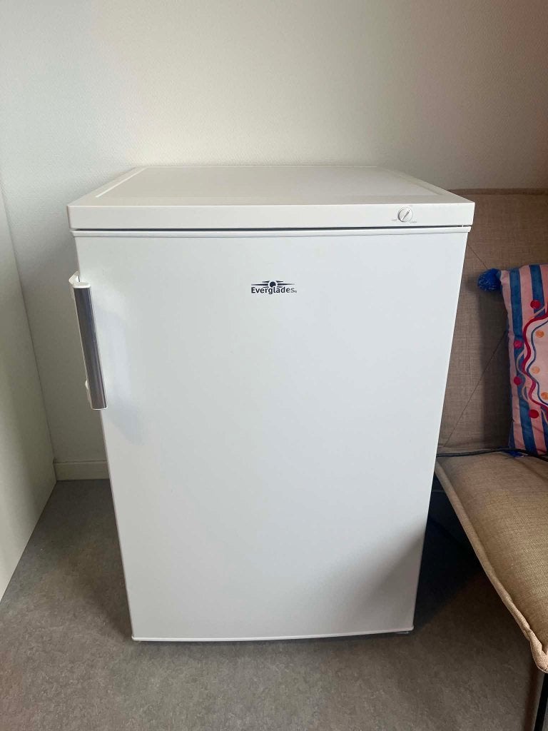 Freezer (Everglades EVFR5037 Tabletop), Ophalen, Zo goed als nieuw, 45 tot 60 cm, Met vriesvak