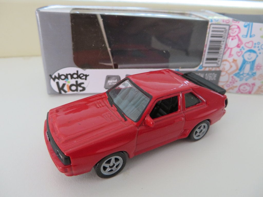 Welly 3 inch (1:60) Audi Quattro, Ophalen of Verzenden, Nieuw, Auto