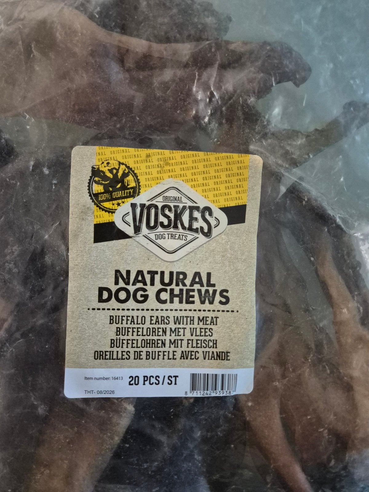 Nieuwe zak varkensoren/buffeloren 20 st, Ophalen of Verzenden, Hond