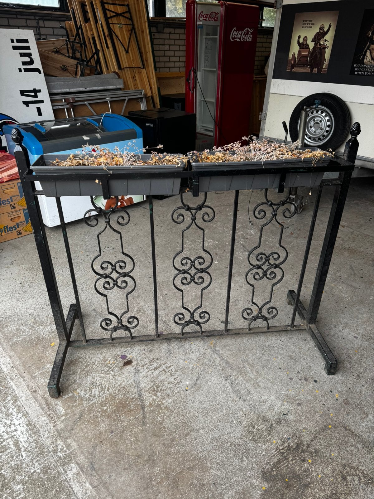 Terrasschermen, Tuin en Terras, Gebruikt, 100 tot 150 cm, 100 tot 150 cm, Ophalen of Verzenden
