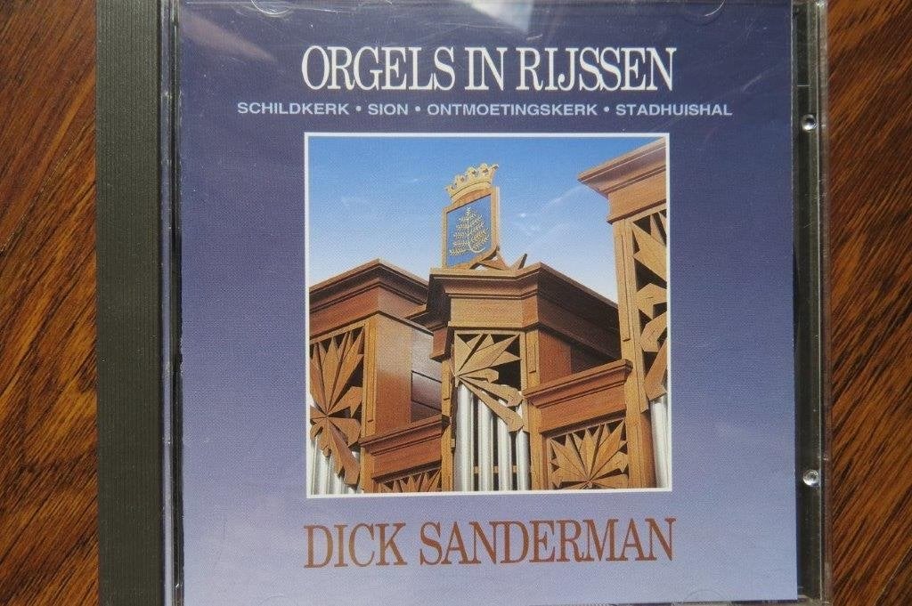 Cd orgel: Orgels in Rijssen, Dick Sanderman, o.a. Schildkerk, Ophalen of Verzenden, Zo goed als nieuw, Gospel
