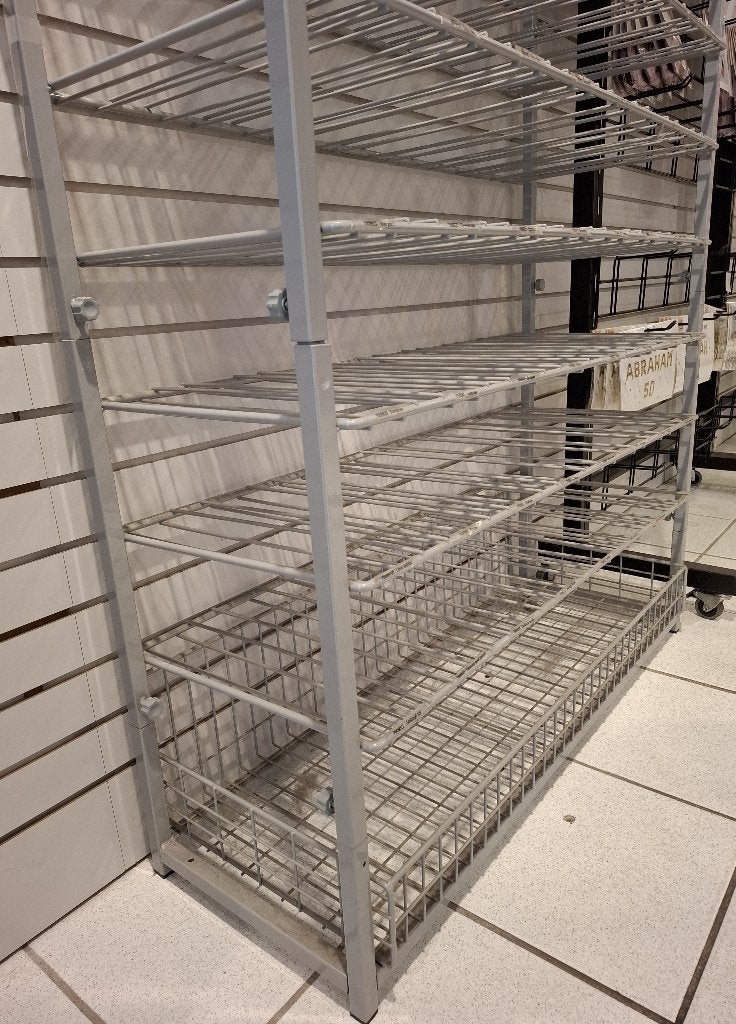 Stevig metalen rek, Ophalen, Gebruikt