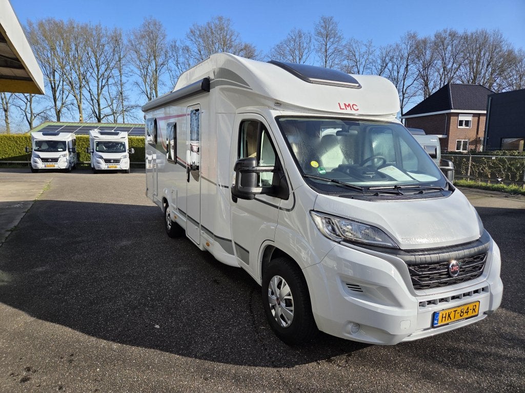 LMC Tourer Lift H 730 G ruim met lengtebedden, Caravans en Kamperen, Standaard zit, Ringverwarming, Fiat, Luifel