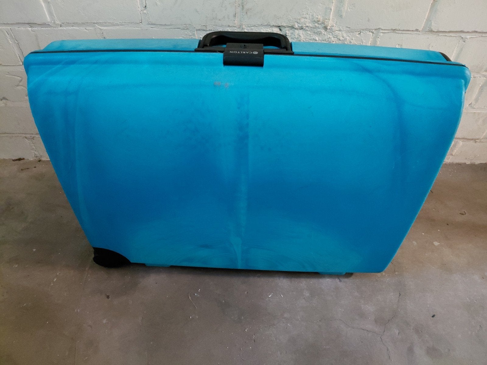 Carlton Airtec Koffer - Blauw, met wieltjes, Ophalen, Gebruikt, Blauw, 80 cm of meer