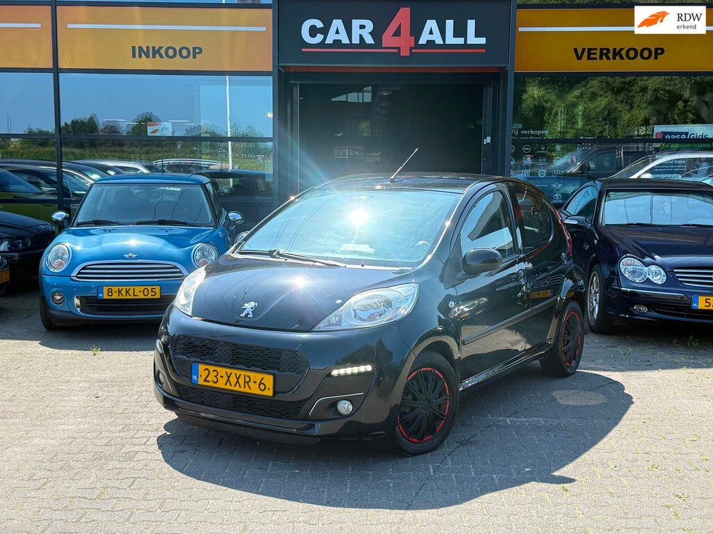 Peugeot 107 1.0 Envy CARPLAY/AIRCO/ELEKRAMEN/NWE KOPPELING!, Auto's, Peugeot, Voorwielaandrijving, Euro 5, Stof, Gebruikt