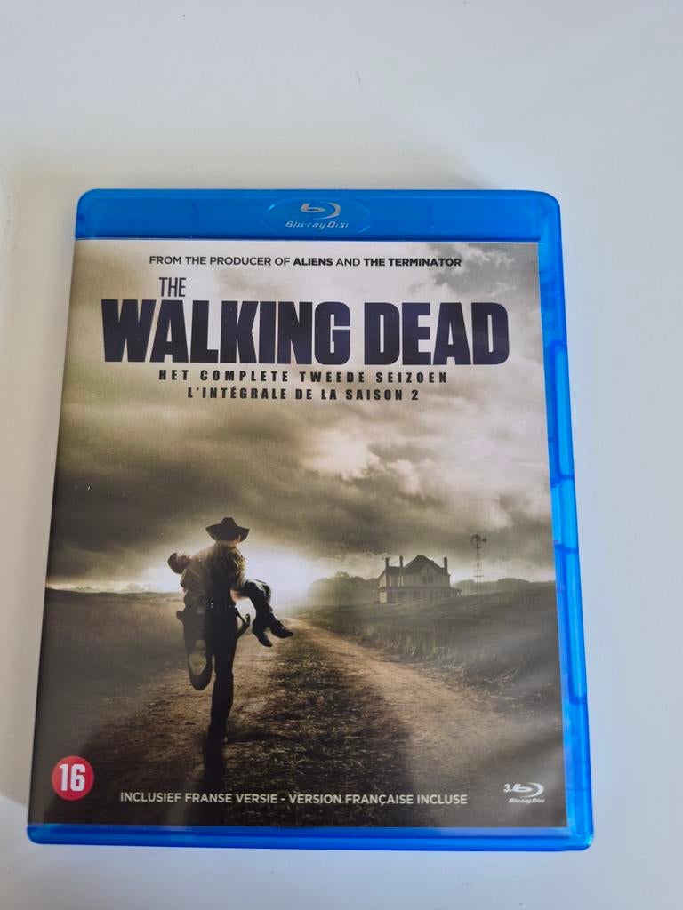 Blu-ray the walking dead seizoen 2, Ophalen of Verzenden, Zo goed als nieuw, Horror, Boxset