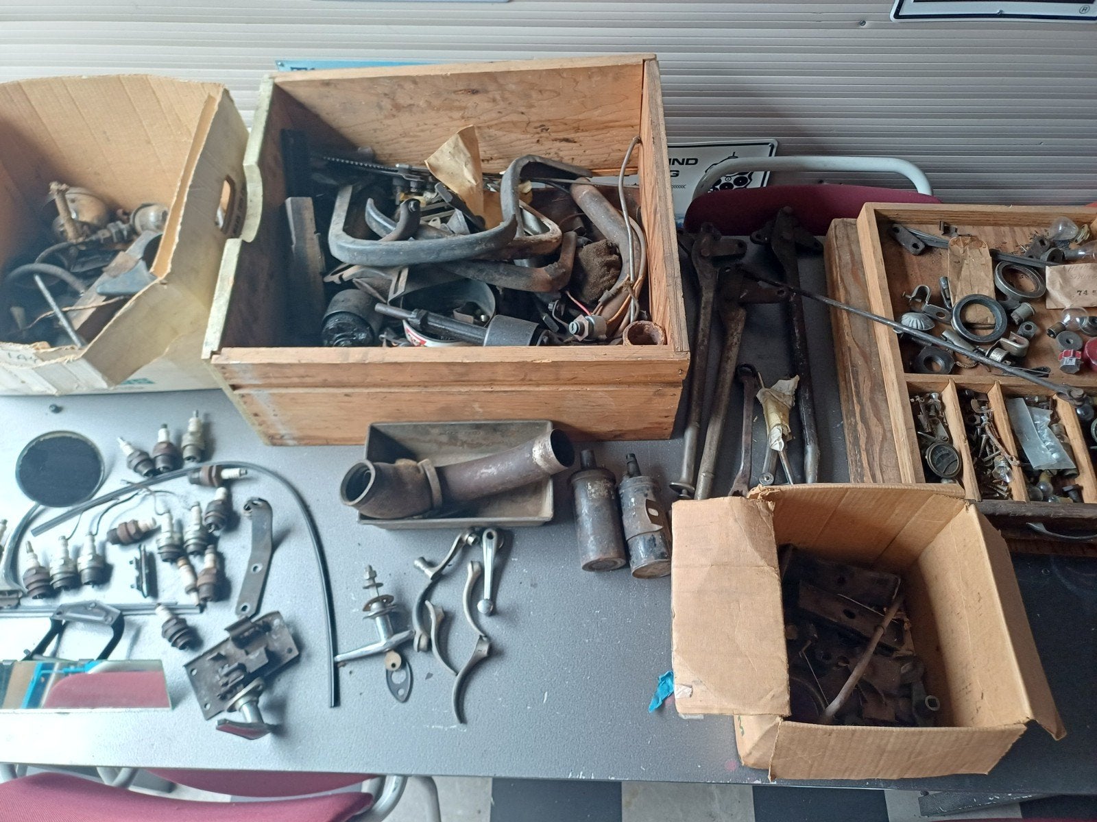 Diverse gebruikte Ford model A en T onderdelen, Ophalen, Ford