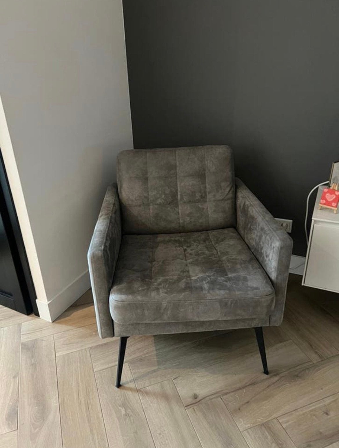 Nette stoel, Huis en Inrichting, Fauteuils, Ophalen, Zo goed als nieuw, 75 tot 100 cm