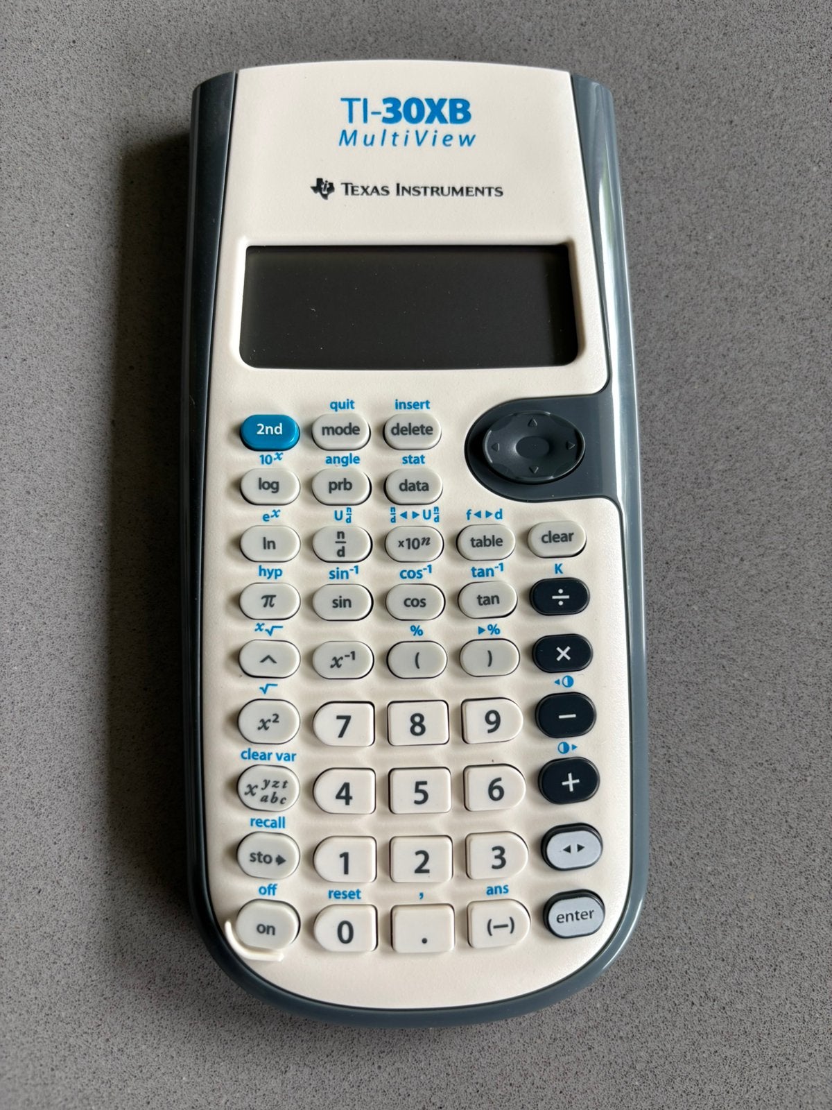 Rekenmachine texas instruments TI-30XB, Ophalen of Verzenden, Gebruikt
