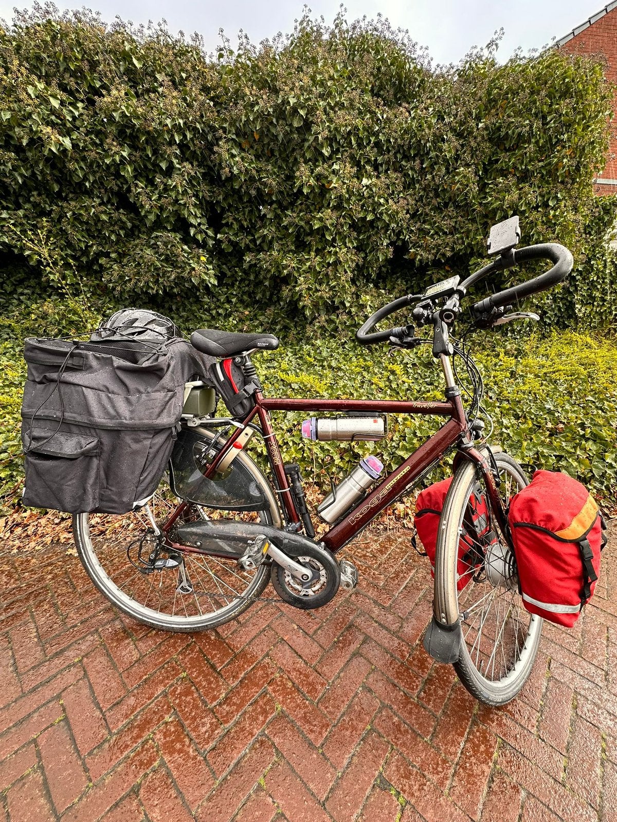 Koga Miyata Toerfiets, Fietsen en Brommers, Fietsen | Heren | Sportfietsen en Toerfietsen, Ophalen, 28 inch, Velgrem, Zo goed als nieuw