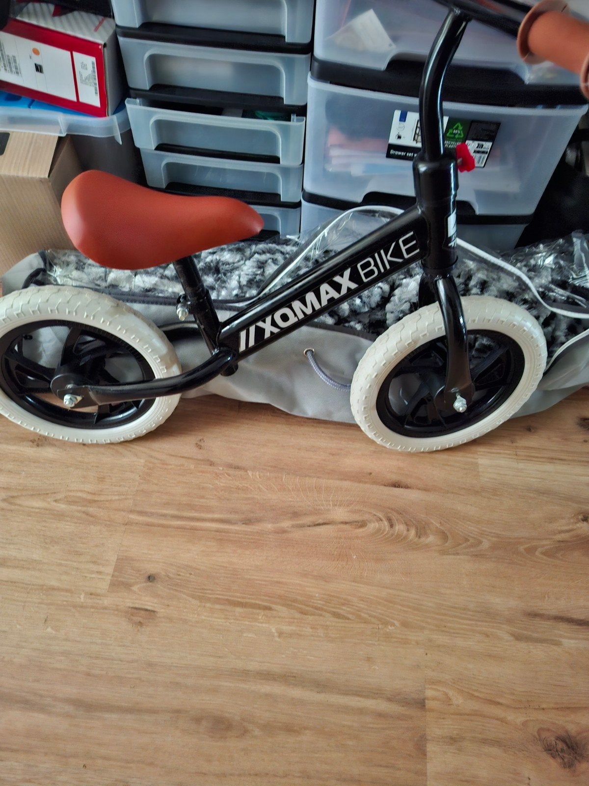 Loop fiets, Ophalen, Minder dan 16 inch